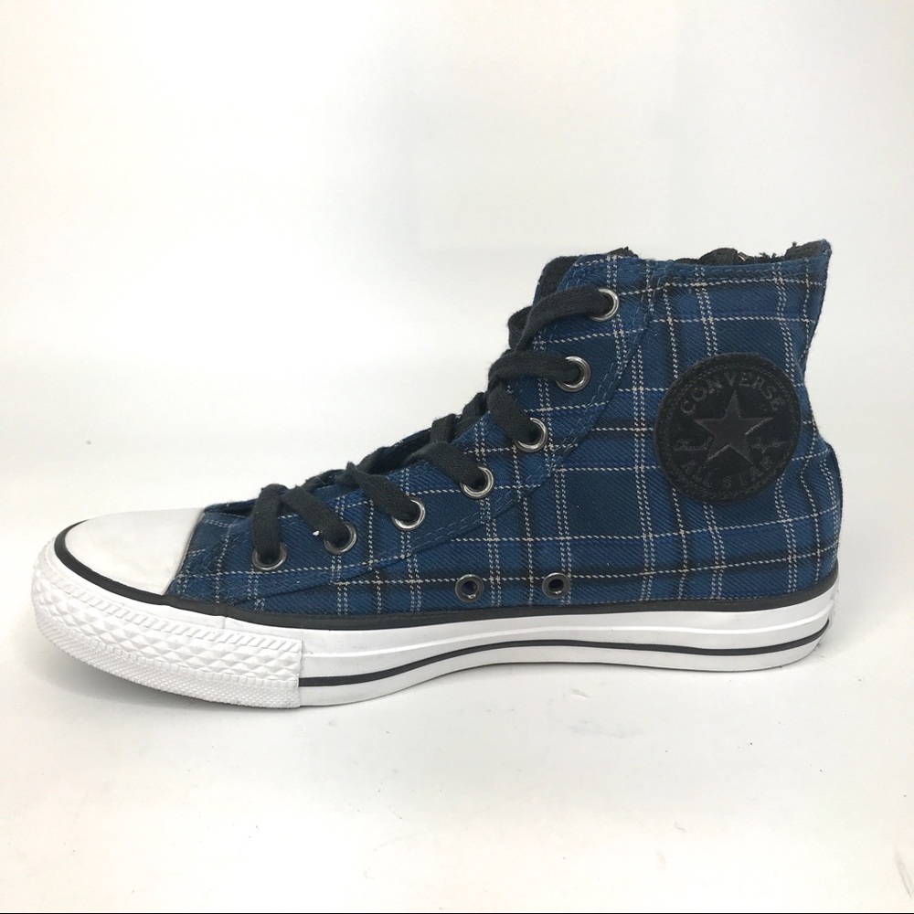 Converse All Star Plaid High Tops